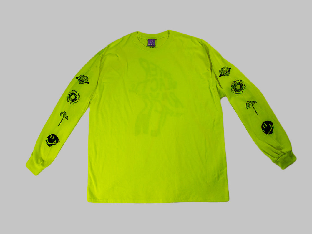 Rave Crew - Long Sleeve Neon Yellow