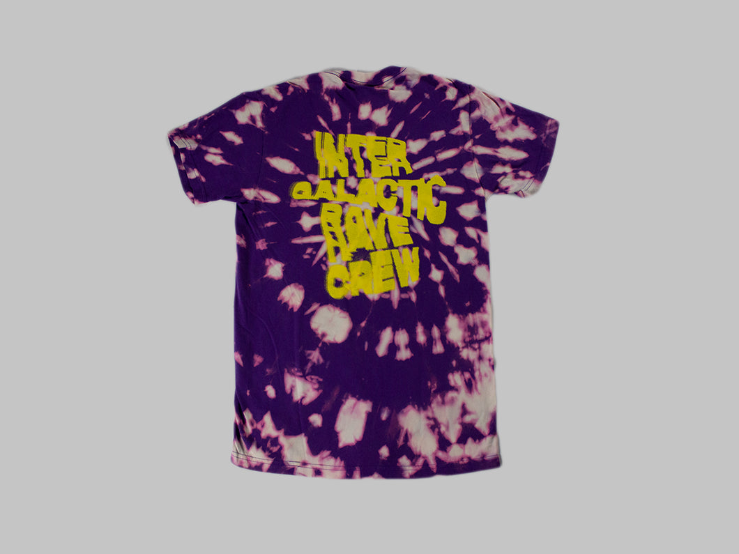 Purple tie dye Rave Crew